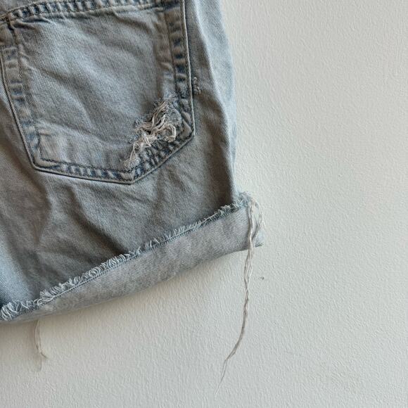 AG Jeans 49 Button Distressed Cut Off Shorts - 26 - Picture 3 of 9